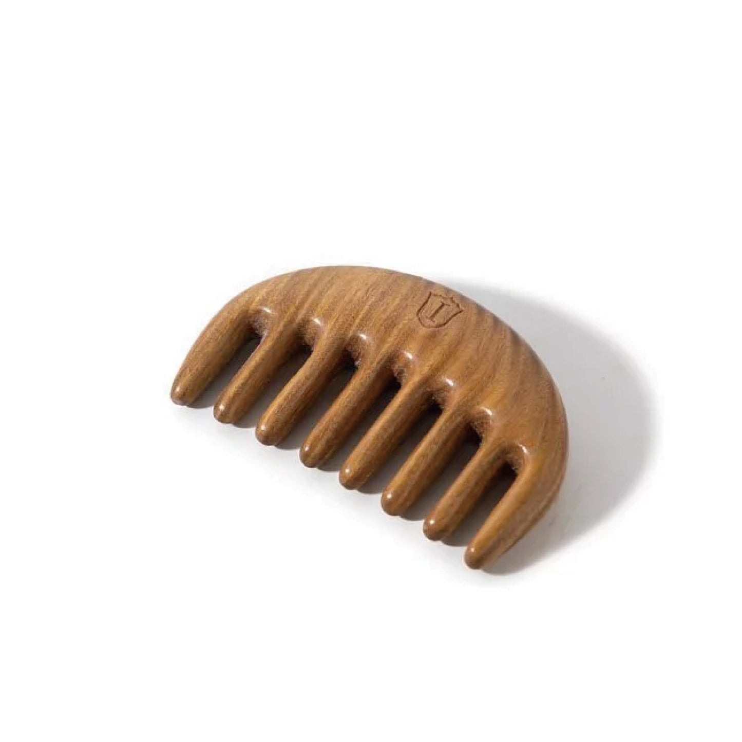 Islandoffer Natural Wood Green Sandalwood Meridian Comb