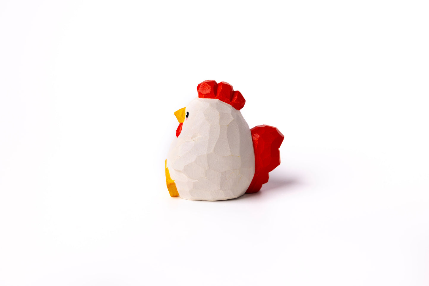Islandoffer (Chinese Zodiac Series) Wooden Carved Rooster Chick