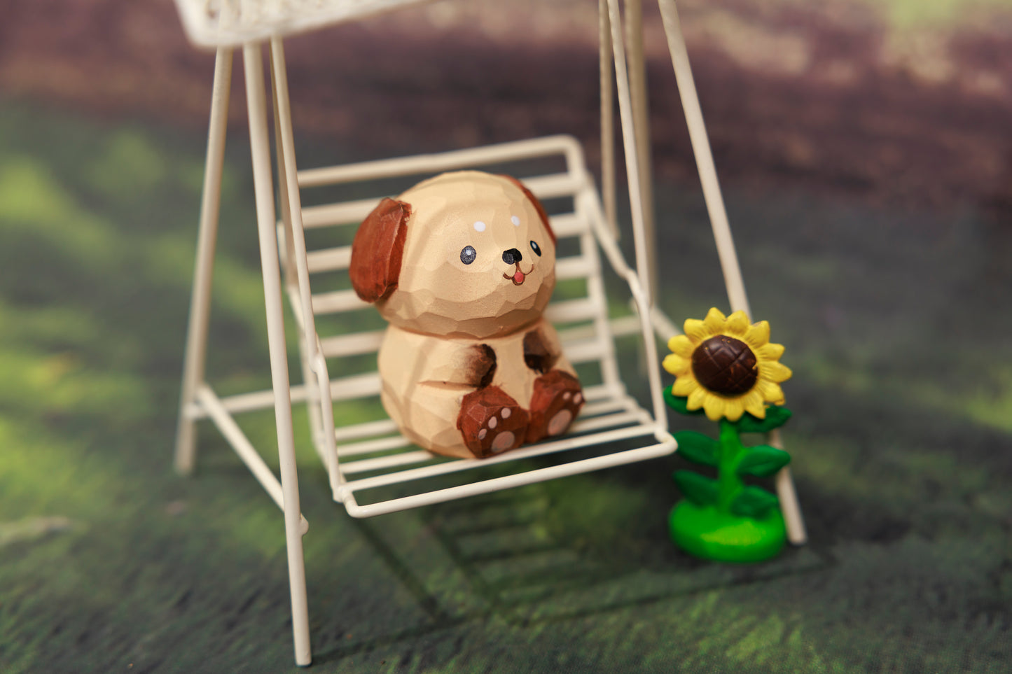 Islandoffer (Original Design) (The Chinese Zodiac Series) Wood Carved Dog