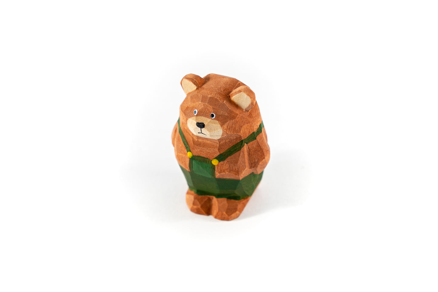 Islandoffer Birch Carved Worker's Pants Bear (Different Colour)