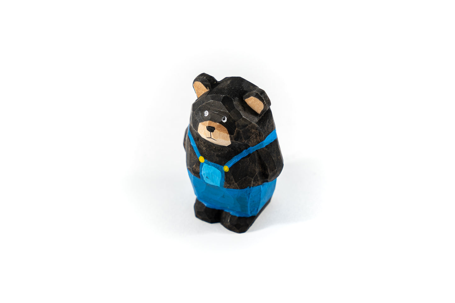 Islandoffer Birch Carved Worker's Pants Bear (Different Colour)